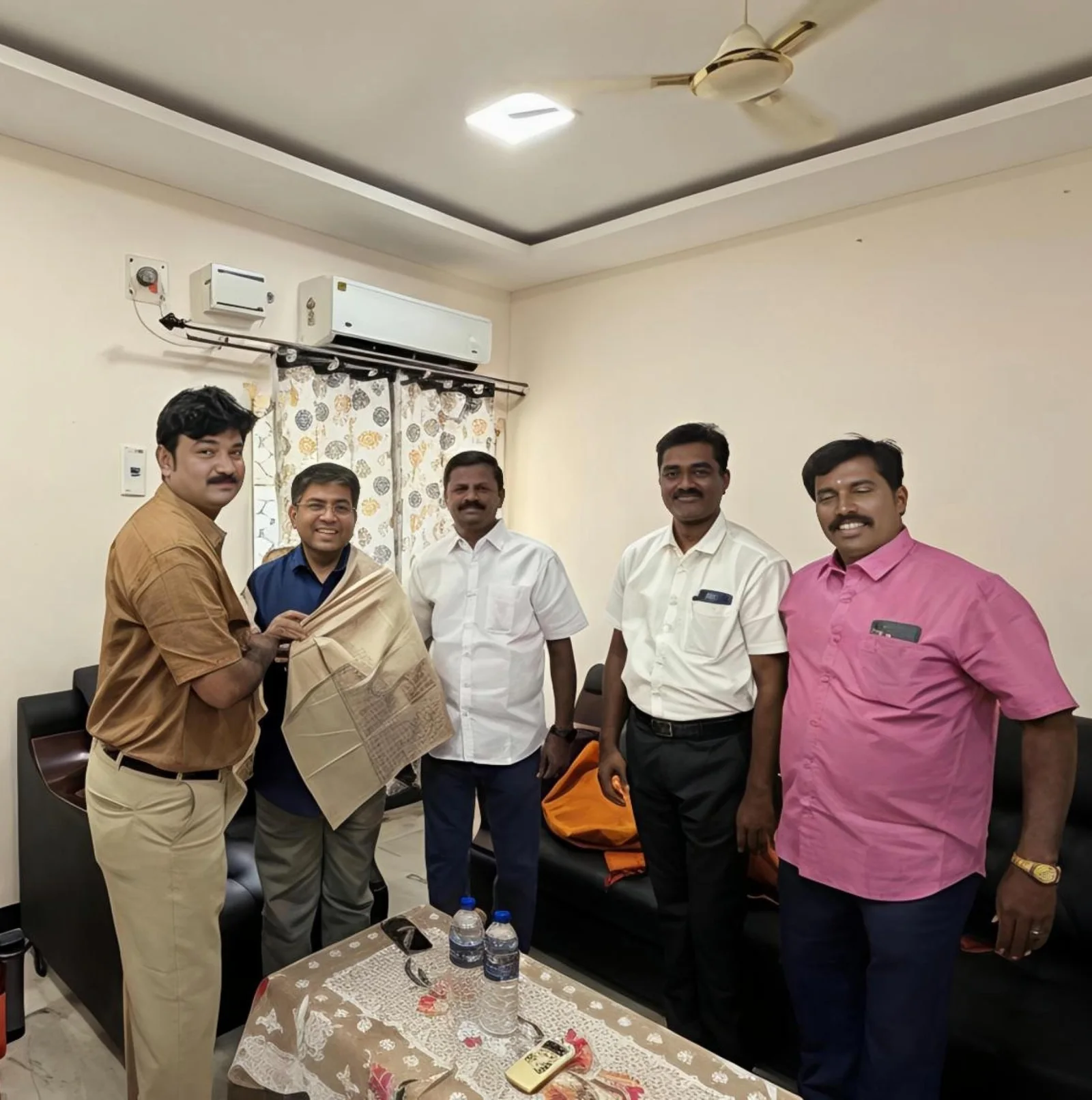 Professional meeting attended by R.S.M. Balachander